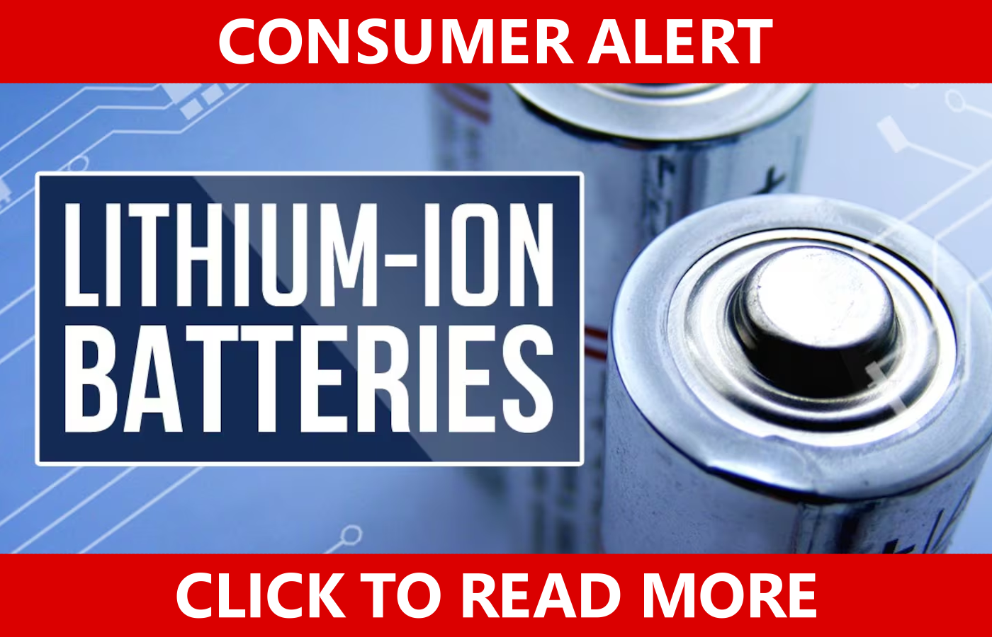 Lithium Batteries Alert
